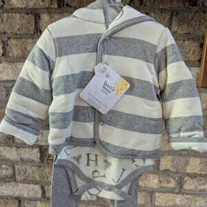 Burt's Bees Baby Organic Cotton 3-Piece Outfit 3-6 months